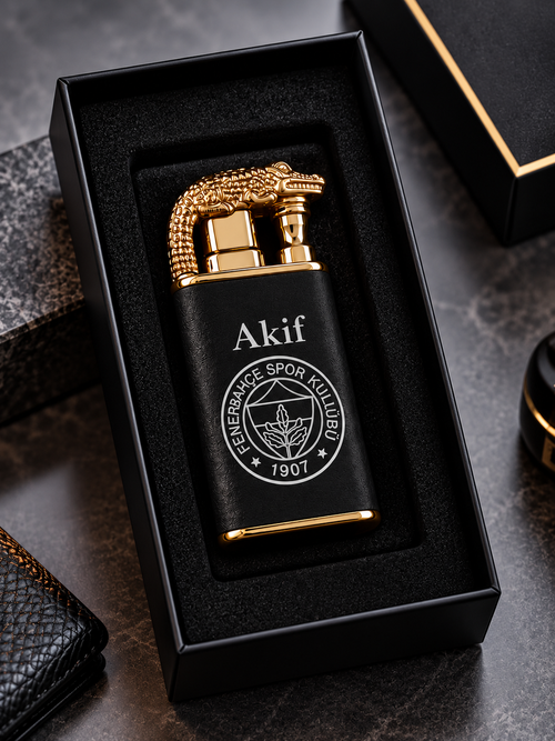Briquet Crocodile VIP – Modèle Rasyonel